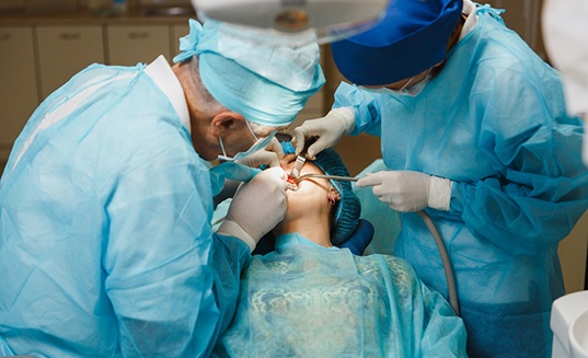 Dental implant surgery