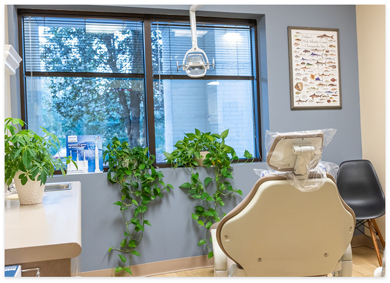 Advanced technology in dental office